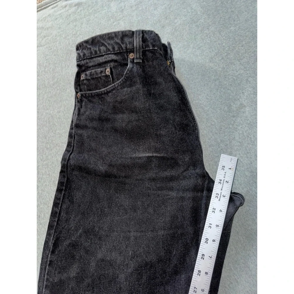 VTG Levis 550 Jeans Mens Black Relaxed Fit Tapered‎ Leg Denim Pants Sz 38